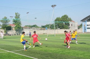 Đẩy mạnh phong trào thể thao toàn quốc với sân cỏ nhân tạo Đẩy mạnh phong trào thể thao toàn quốc với sân cỏ nhân tạo