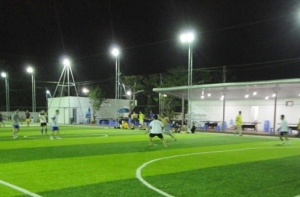 Thiết kế sân bóng đá cỏ nhân tạo mini và những vấn đề cần biết Thiết kế sân bóng đá cỏ nhân tạo mini và những vấn đề cần biết