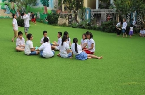 Những lưu ý khi lựa chọn cỏ nhân tạo cho trường mầm non Những lưu ý khi lựa chọn cỏ nhân tạo cho trường mầm non