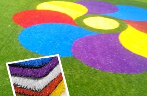 Ứng dụng cỏ nhân tạo nhiều màu trong cuộc sống Ứng dụng cỏ nhân tạo nhiều màu trong cuộc sống