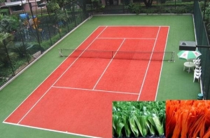 Cỏ nhân tạo nhiều màu tạo nên không gian mới lạ và sinh động Cỏ nhân tạo nhiều màu tạo nên không gian mới lạ và sinh động