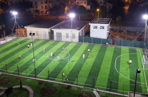 Cách bố trí và lắp đặt đèn pha led cho sân bóng đá cỏ nhân tạo Cách bố trí và lắp đặt đèn pha led cho sân bóng đá cỏ nhân tạo